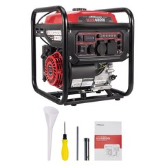 Digital Inverter Generator 4800W Peak 3500W Running Gas Power Camping RV Ready
