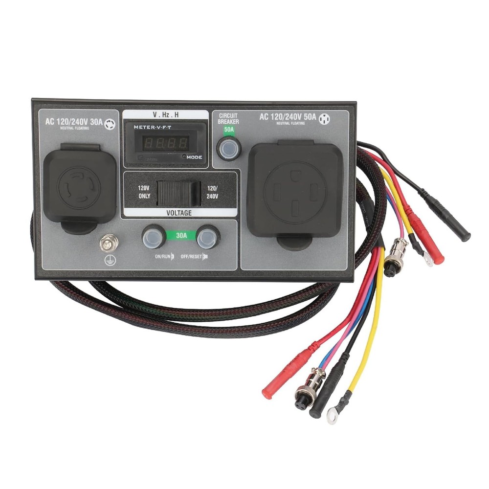 50-Amp RV Ready Parallel and Series Kit for Linking Two 120v GENMAX Inverter