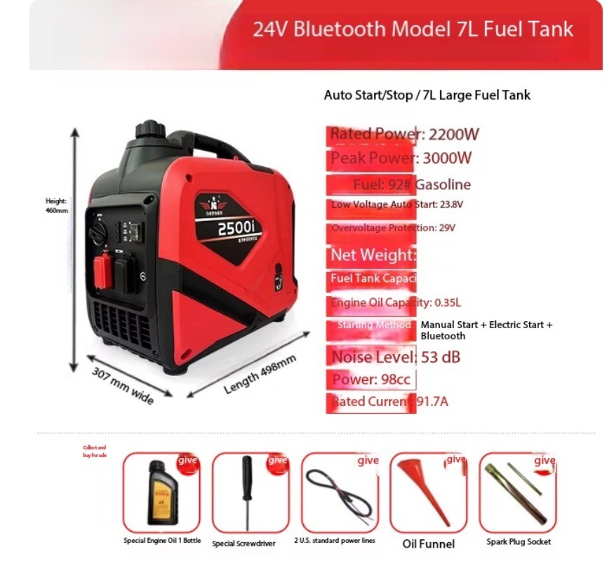 Vehicle-Mounted 12V/24V Parking Air Conditioner Generator Diesel Generator