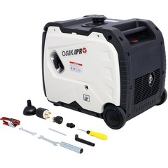 Super Quiet Inverter Generator 4500w Portable Electric Start With Wheels