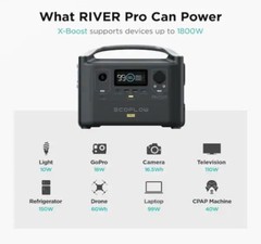EcoFlow RIVER 600 Pro 720Wh Portable Power Station #EFRIVER600PRO