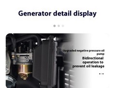 24v Parking Generator Inverter Auto Start-Stop for Big Truck Air Conditioner