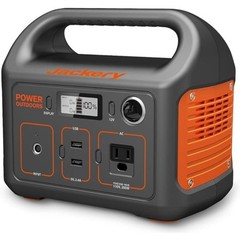 Portable Power Station 290Wh Backup Lithium Battery 110V/200W Pure Sine Wave AC