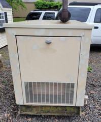 READ-Generac 15 kW 3 Phase – Natural Gas Generator – Engine Runs – DynaGen TG410