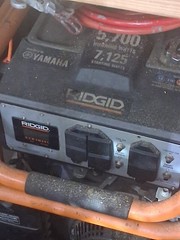 RIDGID RD905712S Gas Generator 7125W Start/5700W Run 120/240V GFCI