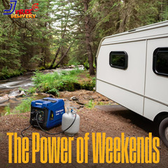 5000 Watt Dual Fuel Portable Inverter Generator Remote Electric Start