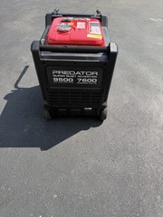 Predator 9500watt Super Quiet Inverter Generator – low hours