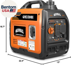 Generator，Epa Compliant, Eco-Mode Feature, Ultra Lightweight for Backup Home Use