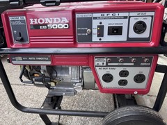 Honda EB5000X Portable Generator, stored indoors, low usage, excellent condition