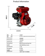 Small Gasoline-Powered Thresher with Four-Stroke Enginegasoline engine