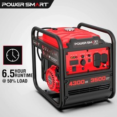 PowerSmart DB5041 Open Frame Gas Inverter Generator | 4300W Surge / 3500W Rated