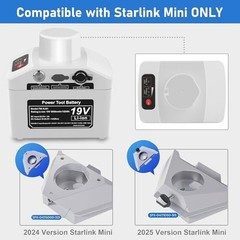 Battery for Starlink Mini and Starlink Mini X | 19V 8000mAh High Capacity,