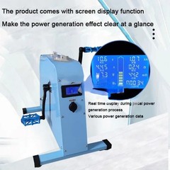 Foot-operated Generator Hand-crank Power Source Portable Charger High-power
