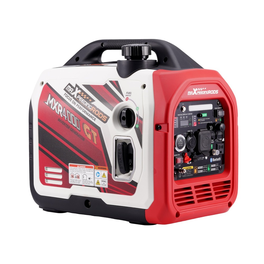 Portable Super Quiet Dual Fuel Inverter Generator 4KW For Camping RV Travel