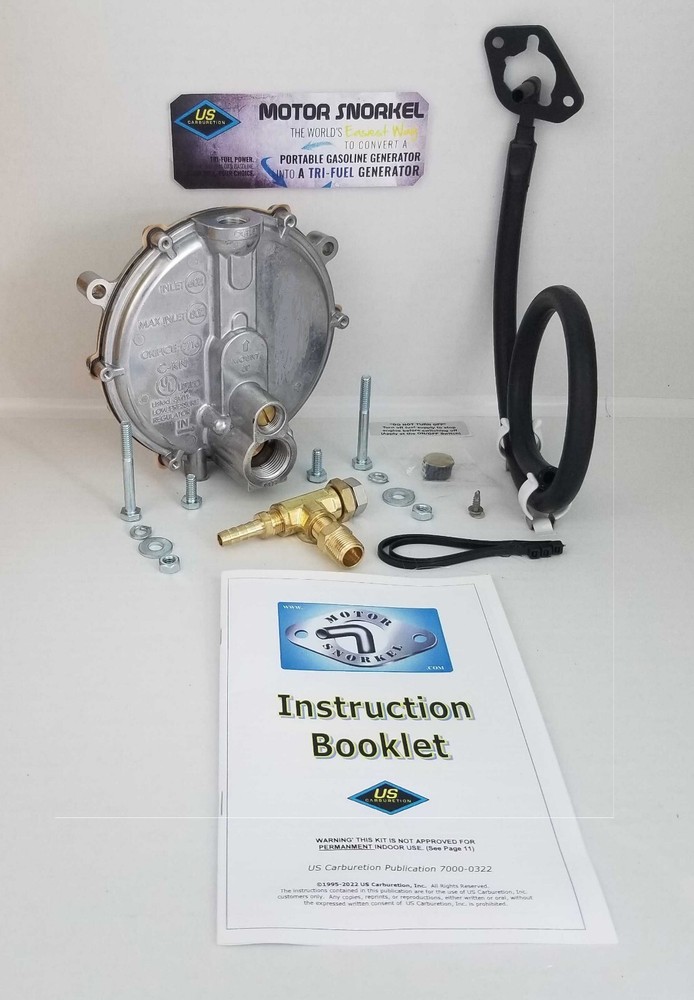 Westinghouse iGen4500 Generator Propane Natural Gas Tri-Fuel Conversion Kit
