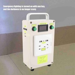 Hand Crank Generator 12V 5V Portable Outdoor Phone Laptop Lantern Charger