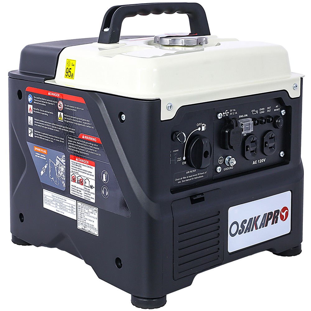 Portable Inverter Generator,1200W ultra-quiet gas engine, EPA Compliant,for home