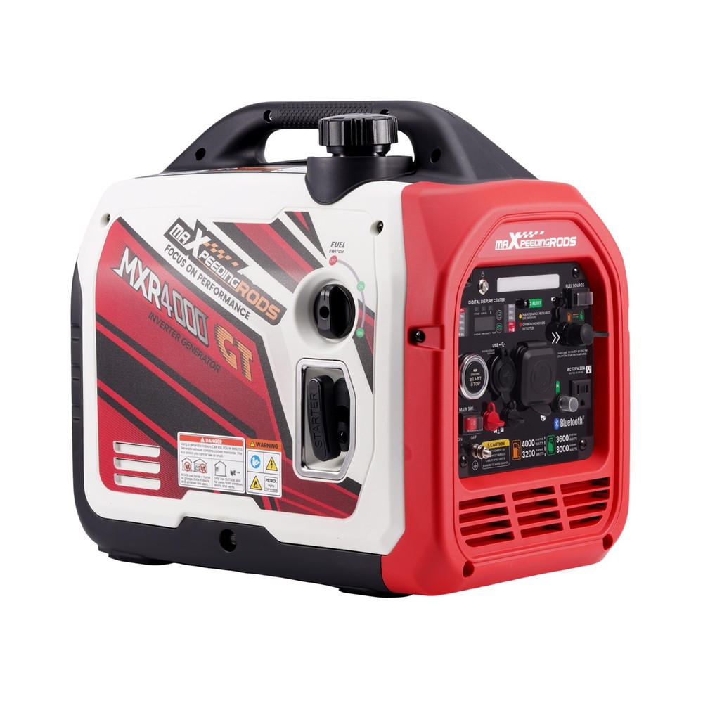 Portable Super Quiet Dual Fuel Inverter Generator 4KW For Camping RV Travel