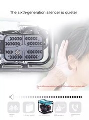 24V Gasoline Generator Diesel Parking Air Conditioner DC Inverter Remote Control