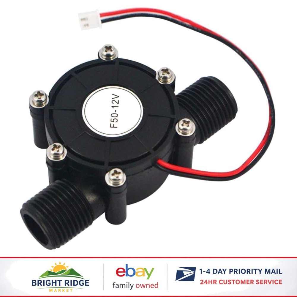 Micro Water Turbine Generator 12V for Hydroelectric Power with 10 Watts Output