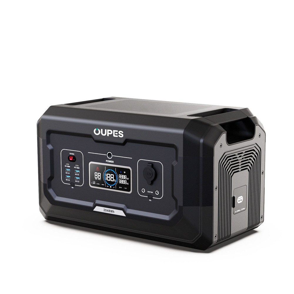 OUPES B2 Extra 2048Wh Battery for Power Station Mega 2 Mega 3 Solar Generator