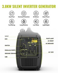 Super Quiet Inverter Generator Dual-Fuel generator 4800 LPG / Gasoline