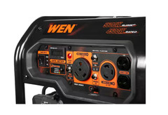 Portable Gasoline Generator 5,600-Watt 7.5 hp Emergency Use Campsite Job Site