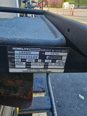 HOMELITE 197412 LR4400 8HP 4400 WATTS GENERATOR