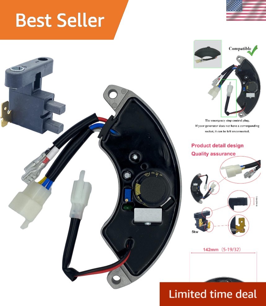 8Kw Generator AVR: Ultra Quiet & Versatile for Honda/Generac Models