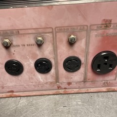 OEM GOOD USED GENERAC 10,000 EXL POWER CONTROL PANEL, BOARD, TRANSFORMER 96476GS