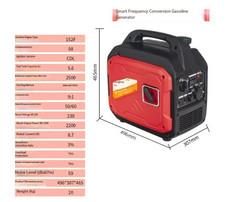 Portable Gasoline Generator for Home Use 1000W 220V Single-Phase Small