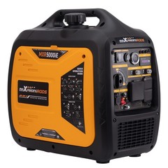 Digital Display Generator 5000W Peak Power Gas Engine Remote/Electric Start