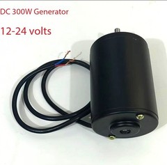 Hand-crank Foot-powered and Water-powered Permanent Magnet DC Generators