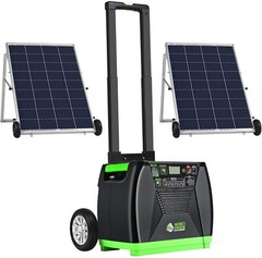 Nature’s Generator Elite – Gold System: 3600W Pure sine wave and 2pcs 100w panel