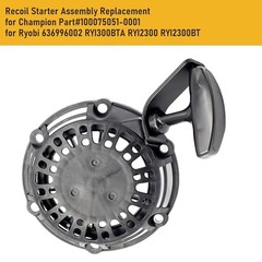 Pull Start Recoil Starter for Champion 100075051-0001 Radley Ryobi 636996002