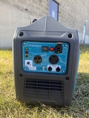 GTM GTM2300iS Portable Inverter Generator 120V CO Alarm Blue/Black