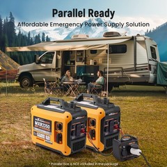 2350W 15kg Portable Inverter Generator Gas Power Stations For Outdoor Home