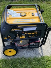 FIRMAN H07553F 9400W Dual Fuel Portable Generator Electric Start New Open Box