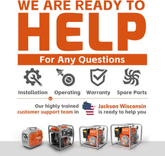 2300-Watt Portable Inverter Generator with CO Sensor, Gas Powered, RV Ready, Qui