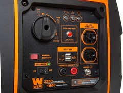 WEN 2,250-Watt Quiet Portable Ultralight Gas Powered Inverter Generator Home RV