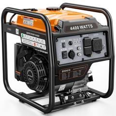 Mutaomay Gas Powered Inverter Generator Portable 4400W Emergency Power Supply