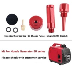 Extended Run Gas Oil Changes Funnel Oil Dipstick Aluminum 55201