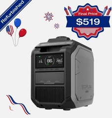 EcoFlow SG3000 Smart Dual Fuel LPG丨Gas Generator Powered for Emergencies/Outdoor