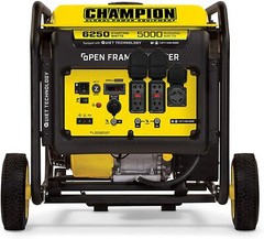 Champion 6,250-Watt Super Quiet Portable RV Ready Gas Powered Inverter Generator