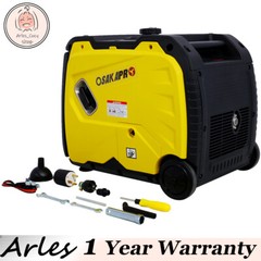 Portable Inverter Generator 4500w Electric Start w/ wheels&Handle 212cc 4 stroke