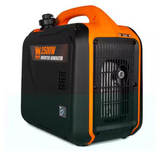 Gas-Powered Inverter Generator 2500W Recoil Start W/ Fuel Shut Off CO Watchdog