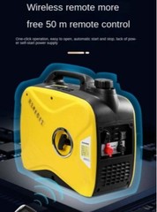 24V Parking Air Conditioner Automatic Gasoline Generator Remote Start DC Cargo