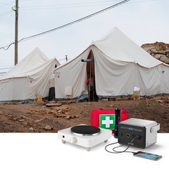 Anker PowerHouse silent inverter 434Wh/120 600mAh portable power New From Japan