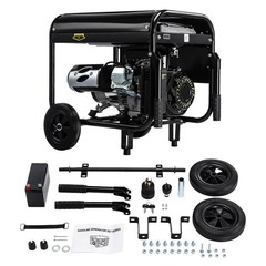 6250W Gas Powered Portable Inverter Generator 110V + 220V with Electric Start