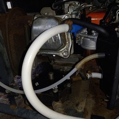 Propane NG Snorkel For 420cc Engine Generator 53mm Bolt Distance